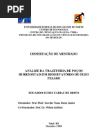 AnáliseTrajetóriaPoços Brito 2008