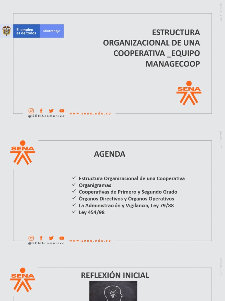 Estructura Organizacional de Cooperativas | PDF | Cooperativa | Logística