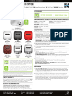 XLERATOReco-Tech-Sheet 21 - Secadores