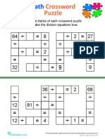 division-crossword