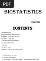 6) BIOSTATISTICs