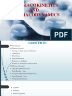 1) Pharmacokinetics