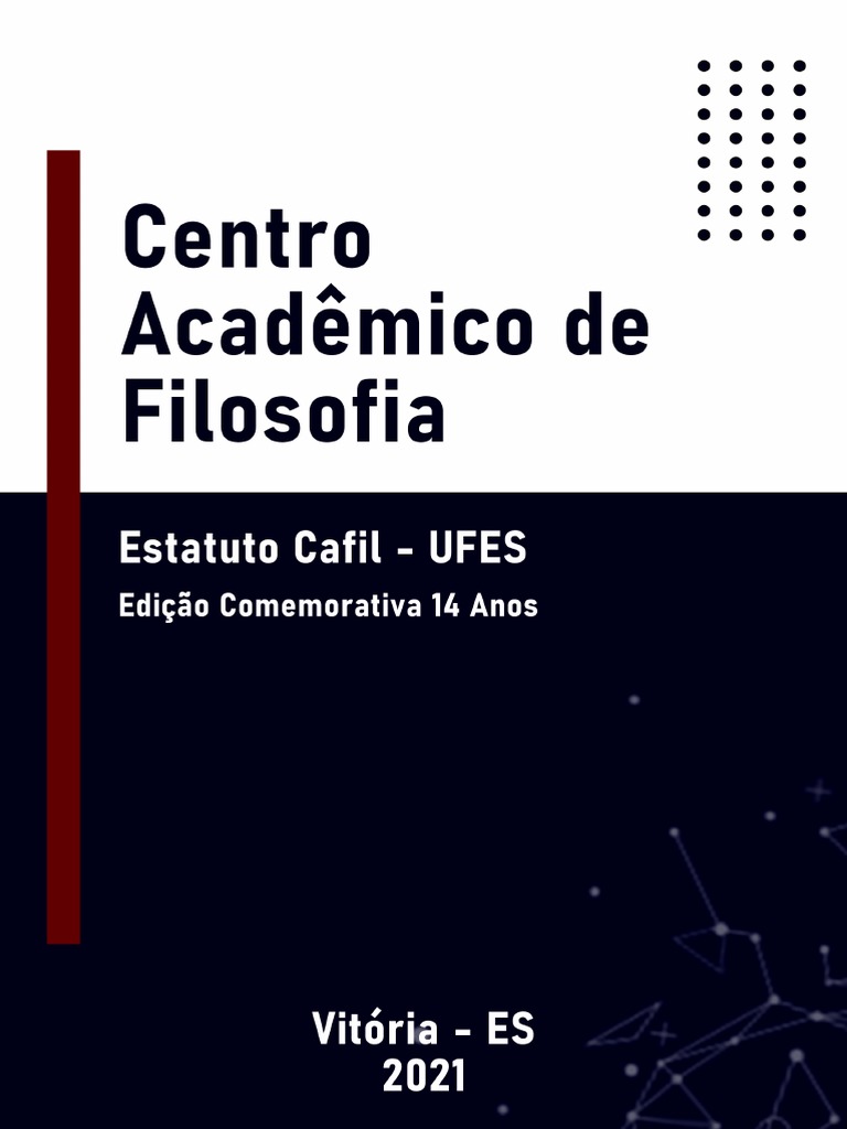 Estatuto do CAFIL - Edição Comemorativa | PDF | Eleições | Assembleia ...