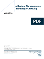 !!!guidance To Reduce Shrinkage and Restrained Shrinkage Cracking W CVR