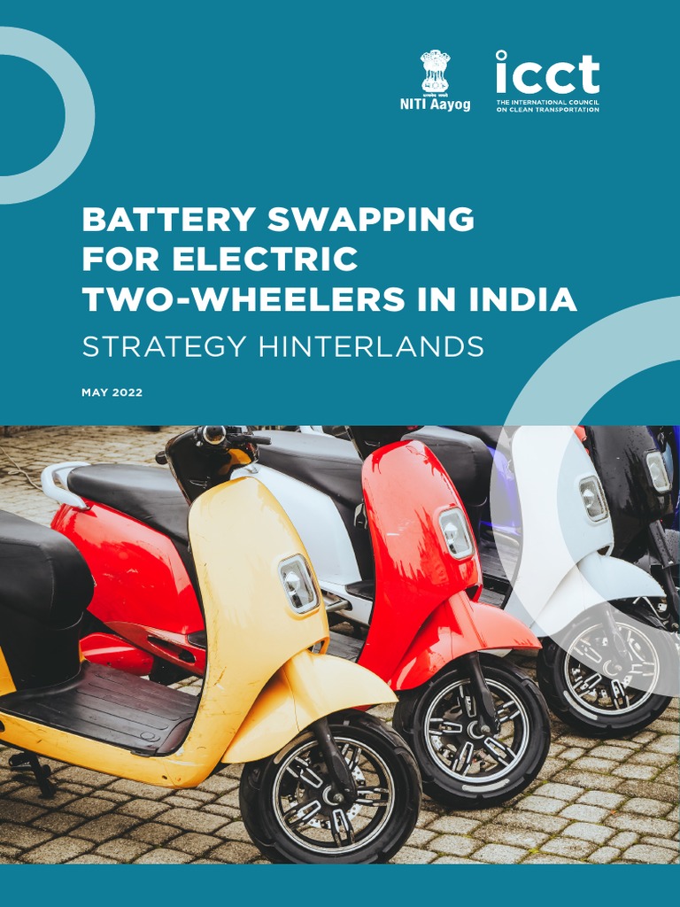 Battery Swapping for E2Ws in India | PDF | Electric Vehicle | Internet ...