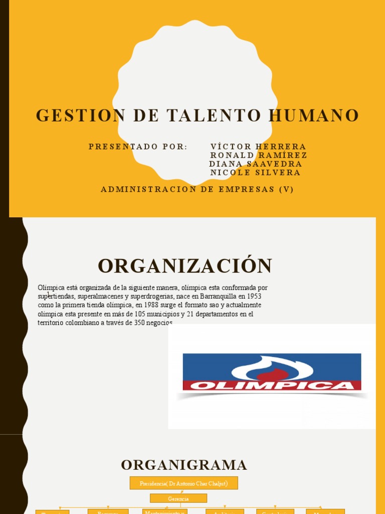 Gestion de Talento Humano | PDF | Marketing | Procesos de negocio