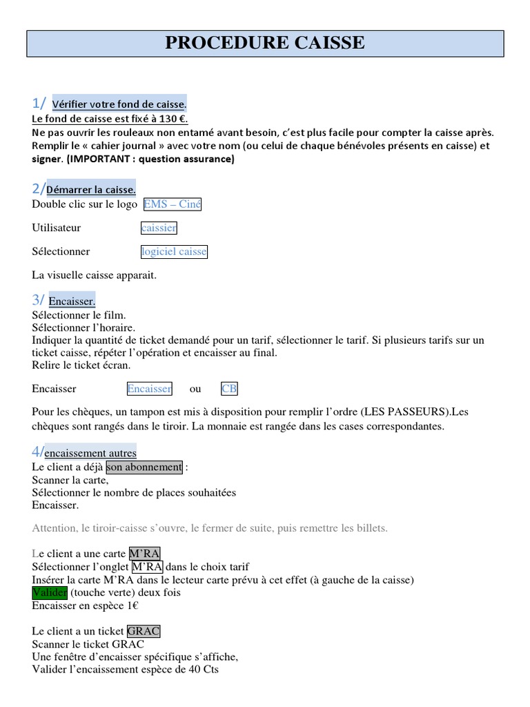 procedure-interne-de-gestion-de-caisse-pdf