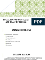 Social Factor of Diseases and Health Program