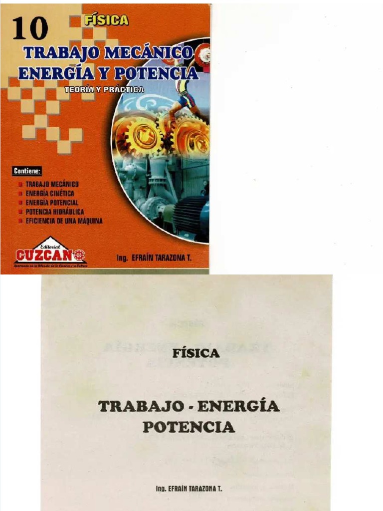 Libro Cuzcano Trabajo Energia y Potencia Compress | PDF
