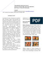 Desordenes Fisiologicos en Tomate Lycopersicon Esculentum Mill. Blotchy Ripening 1