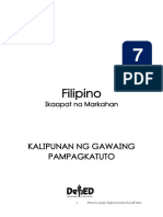 Filipino 7 LAS Q4