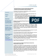 Circular 11/080: ICE Gasoil Futures Contract Quality Specification Proposal and Consultation (Second Phase)