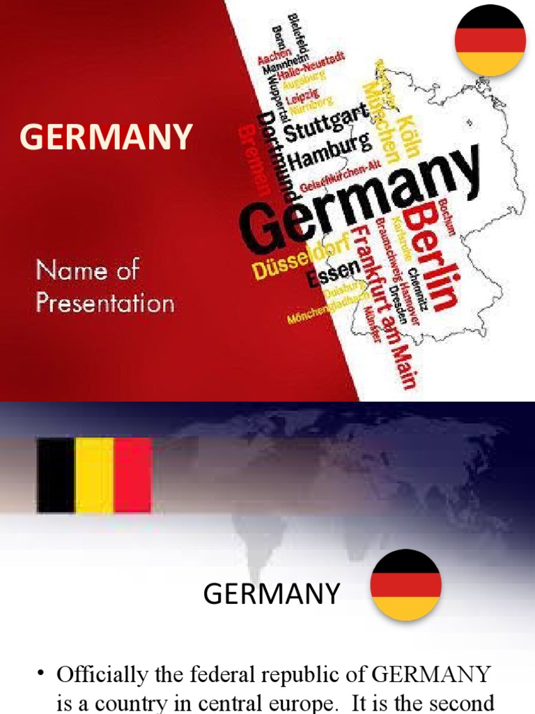 Germany Presentation Rev Pdf Germany World Politics