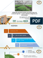 Calidad Del Material de Siembra Como Factor Clave en La Producción Agrícola y Nuevos Métodos de Diagnóstico de Enfermedades