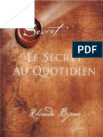 Le Secret Au Quotidien Rhonda Byrne