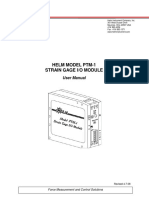 PTM 1 Strain Gage Io Module