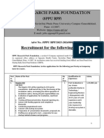 Advertisement - SPPU RPF - PDF - 09052023