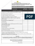 Check List - Documentação - Servidor Com Matrícula