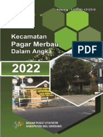 Kecamatan Pagar Merbau Dalam Angka