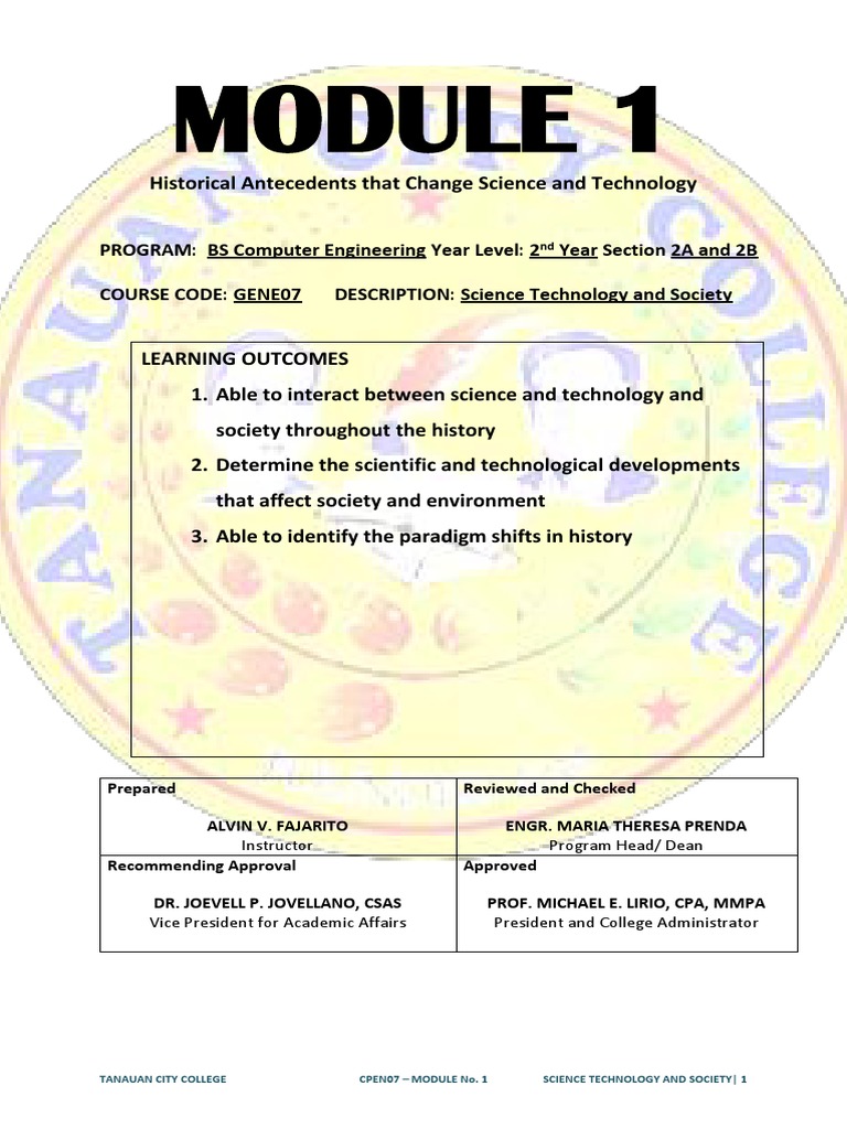 Historical Impact on Science & Technology | PDF | Science | Educational ...