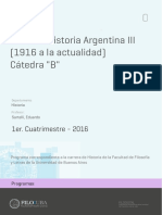 Uba Ffyl P 2016 His Historia Argentina III B