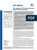 E&P - PPL - Negative Price Performance and Investment Outlook - IGIS