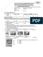 SOAL PTS GANJIL SBDP KELAS 5