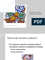 Rachunek Kosztów Pełnych I Zmiennych 2021