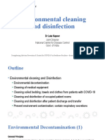 Environmental Cleaning and Disinfection DR Lata Kapoor