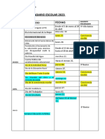 Calendario Escolar Región Del Maule Año 2023 PDF