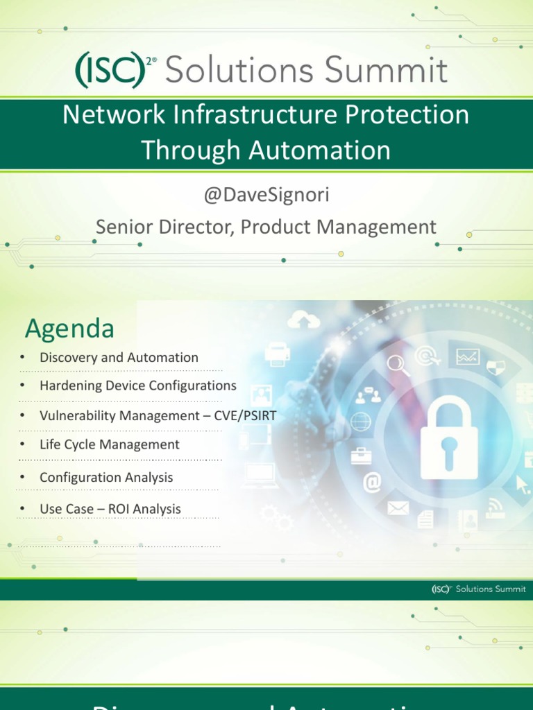Network Automation for Security Compliance | PDF | Computer Network ...