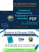 Modificaciones Rea 2023