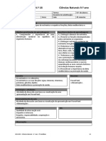 Plano de Aula N.º 18 Ciências Naturais 9.º Ano: Conteúdos Programáticos