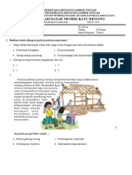 Soal Pts Kelas 5 Tema 1 Sub 1&2