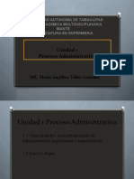 Unidad 1 Proceso Administrativo