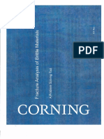 Fracture Analysis of Brittle Materials Feb 2016 - Corning