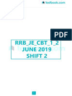 RRB Je CBT 1 2-June-2019-Shift 3-Bc90d40d