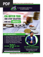 CA Inter Tax MCQ CA Ravi Agarwal