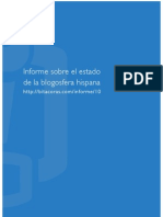 Informe sobre el Estado de la Blogosfera Hispana