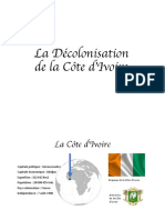 Décolonisation Côte D'ivoire Diapo