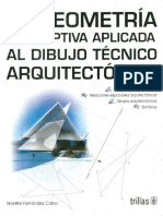 Geometria Descriptiva aplicada al dibujo arquitectónico