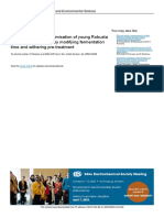 Antioxidant Activity Optimisation of Young Robusta