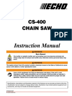 Echo CS400 16in Chainsaw