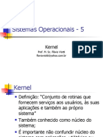 Sistemas Operacionais - 5 - Kernel