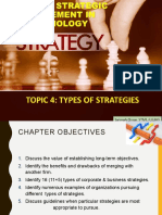 Topic 4- Strategy Formulation12- Types of Strategies (Corporate Business)