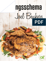 Ebook Voedingsschema Joel Beukers Clean Nutrition