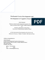 Diamond 2001 Prefrontal Cortex Development and Development