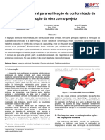 Inspeção Estrutural para Verificação Da Conformidade Da Execução Da Obra Com o Projeto