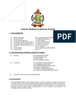 Plan de Trabajo Area de Calidad 2021