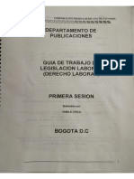 Derecho Laboral Primera Sesión